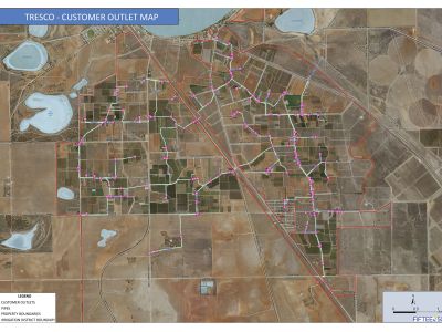 Tresco - Customer outlet map - 13 November 2025
